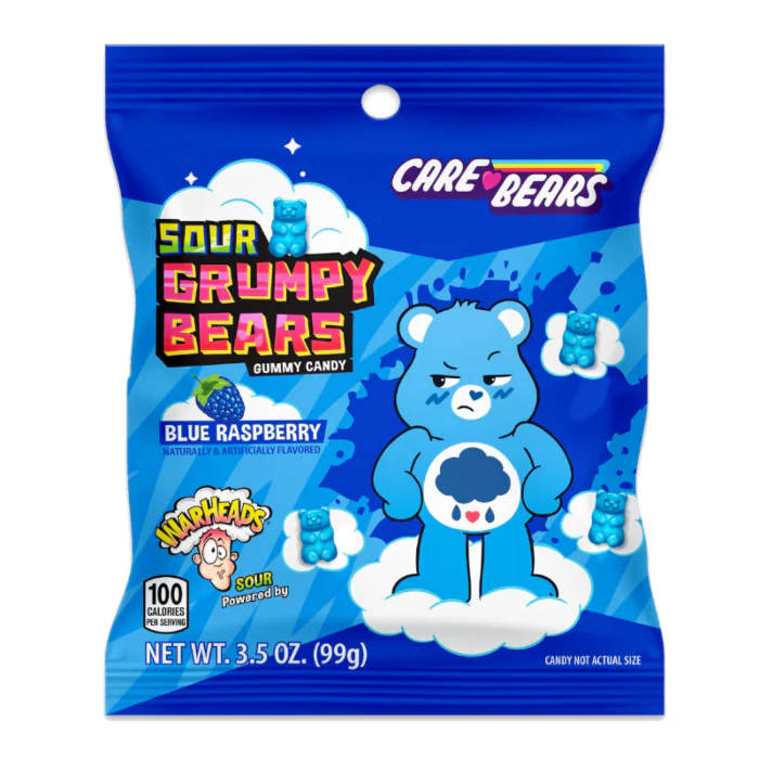 Warheads Care Bears Sour Grumpy Bears (99g)