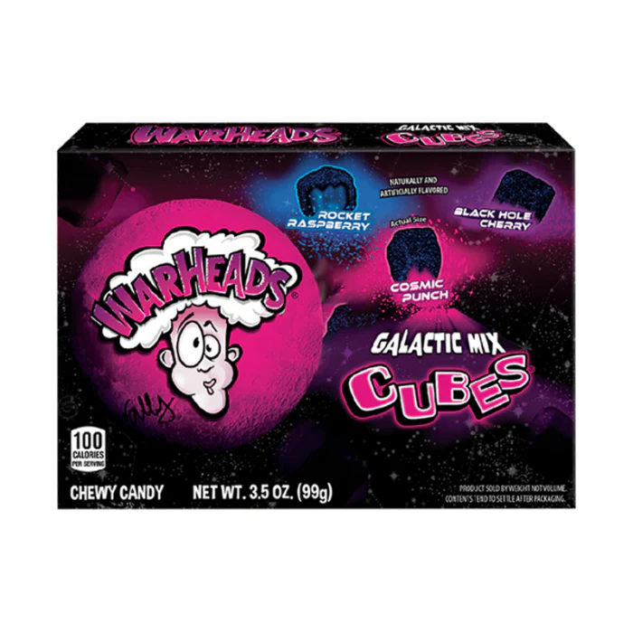 Warheads Galactic Cubes (85g)