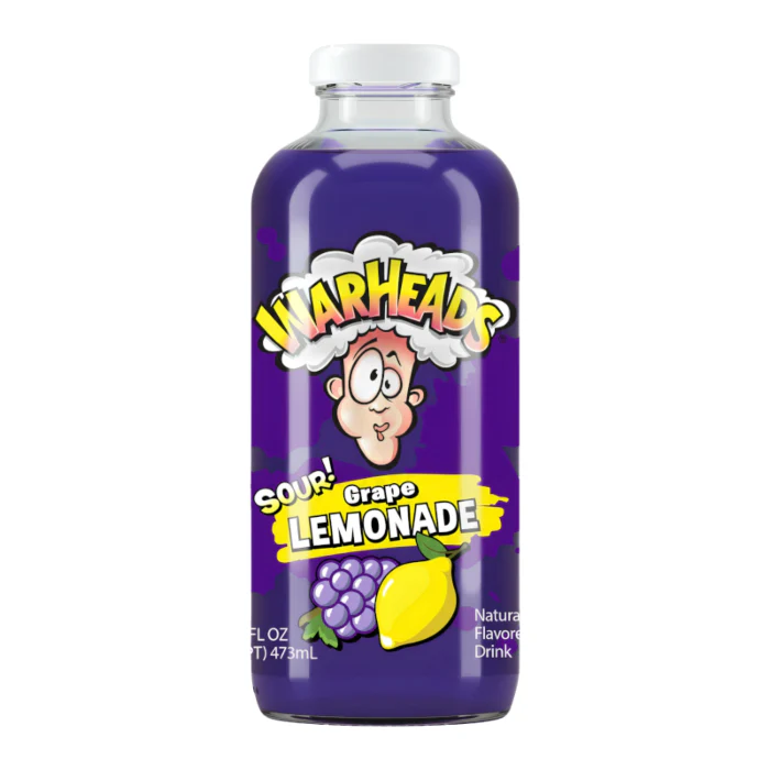 Warheads Sour Grape Lemonade (473ml)