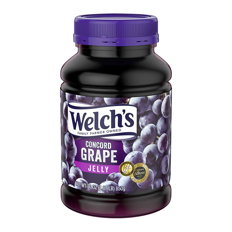 Welch's Concord Grape Jelly (850g)