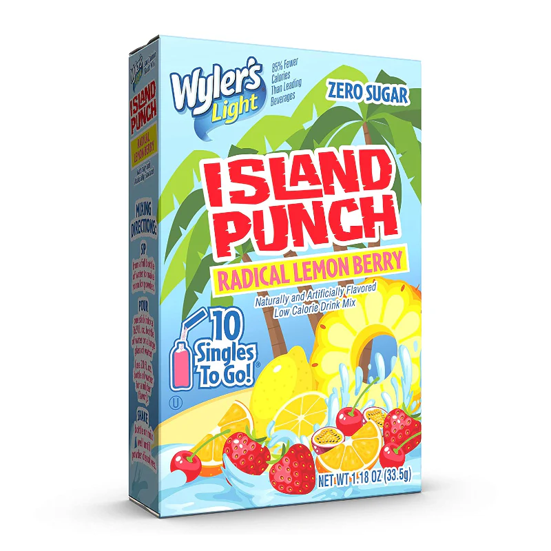 Wyler's Island Punch Radical Lemon Berry Singles To Go (25.8g)