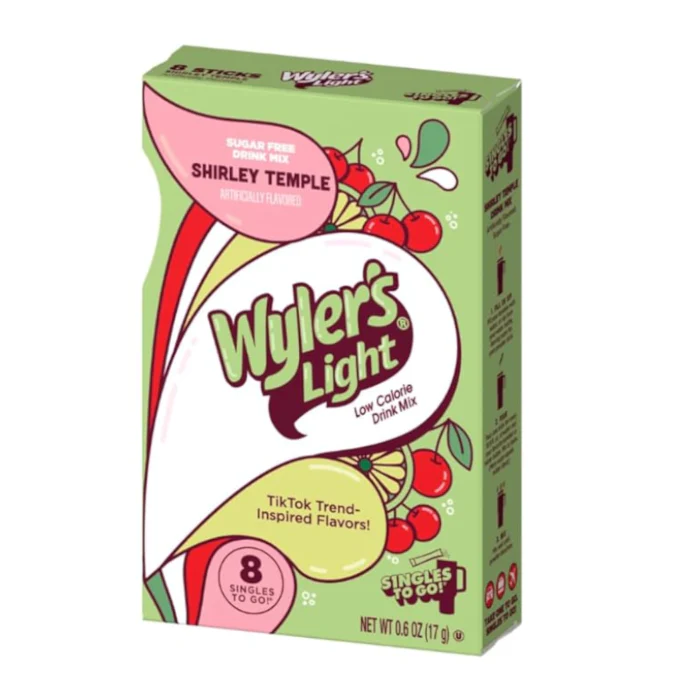 Wyler's Light Singles To Go Watertok Shirley Temple (17g)