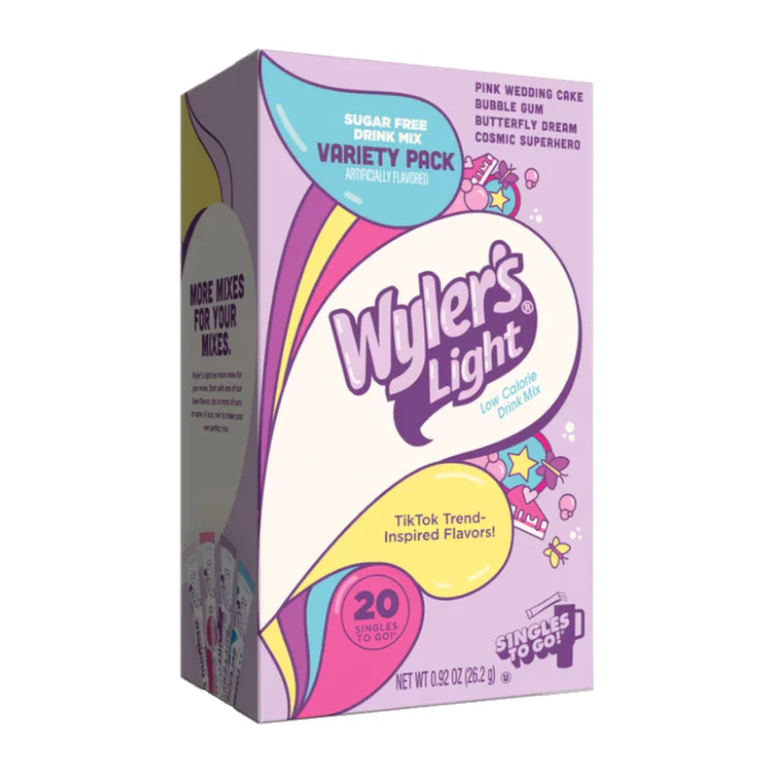 Wyler's Light Singles To Go Watertok V2 Fun Flavors 20pc (26.2g)