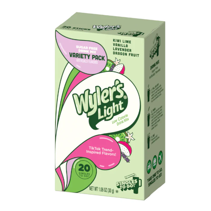 Wyler's Light TikTok Variety Pack Singles To Go (30g) (20 pack)