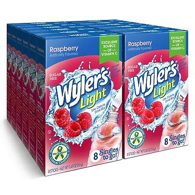 Wyler's Raspberry Singles To Go (139.2g) (12 Pack)