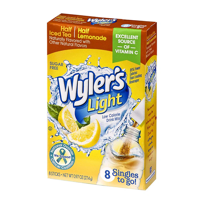 Wyler's Half Iced Tea Half Lemonade Singles To Go (27.4g)
