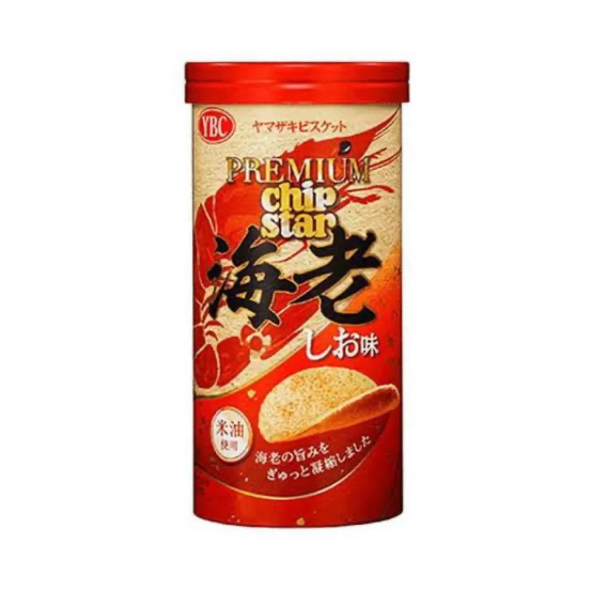 YBC Chip Star Premium Potato Chips Shrimp Salt (45g)