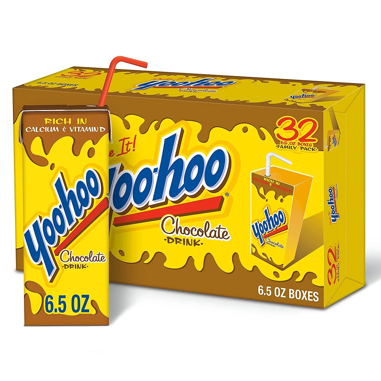 Yoo-hoo Chocolate Drink Carton 32 Pack (32 x 192ml)