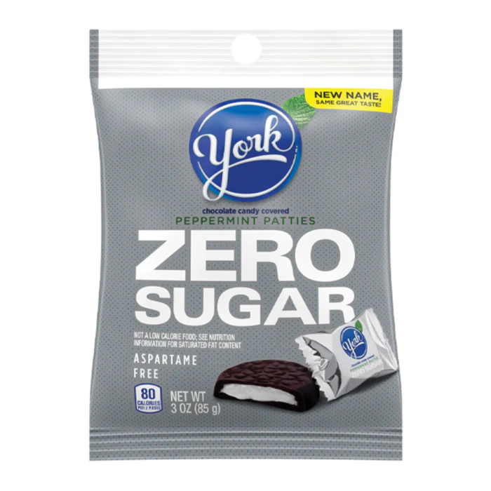 York Peppermint Patties Zero Sugar (85g)